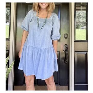 Chambray Dress